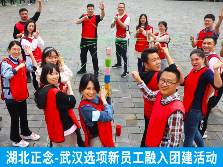 武汉选项资产新员工融入一日游团建活动